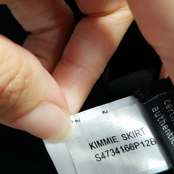 Diane von Furstenberg Black Skirt - Picture 5 of 5